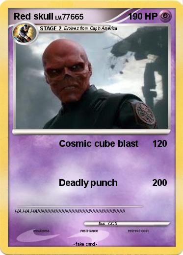 Pokemon Red skull