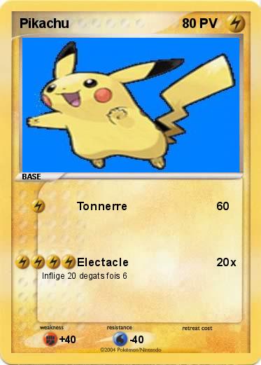 Pokemon Pikachu