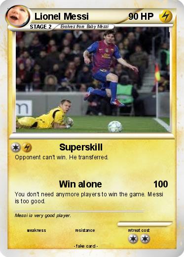 Pokemon Lionel Messi