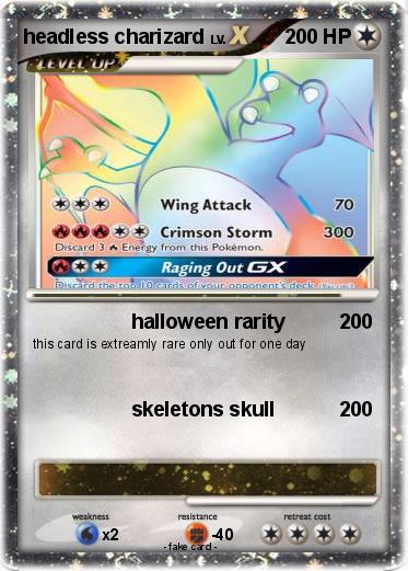Pokemon headless charizard
