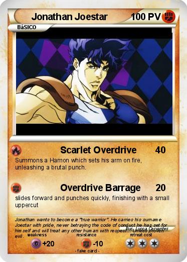 Pokemon Jonathan Joestar