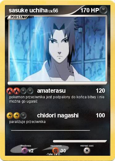 Pokemon sasuke uchiha