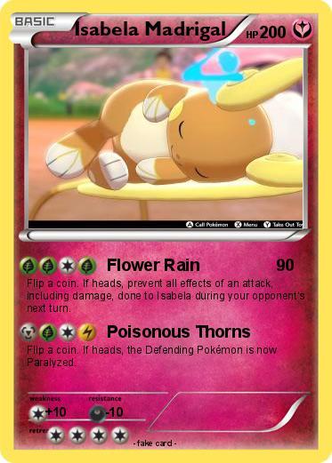 Pokemon Isabela Madrigal