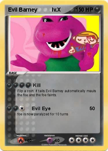Pokemon Evil Barney          lv.X