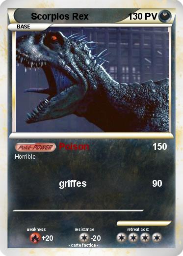 Pokemon Scorpios Rex