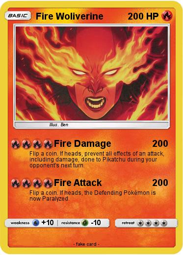 Pokemon Fire Woliverine