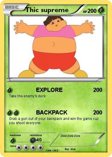 Pokemon Thic supreme