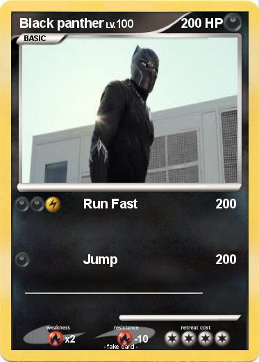 Pokemon Black panther