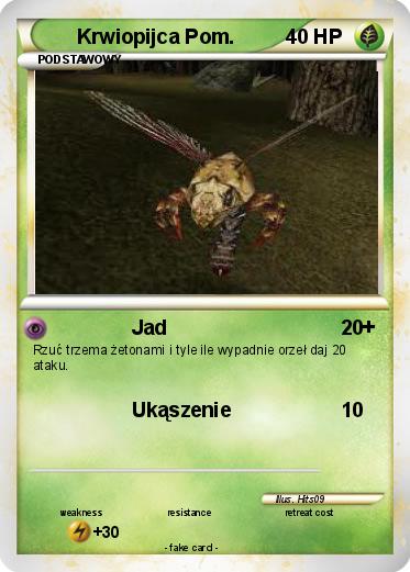 Pokemon Krwiopijca Pom.
