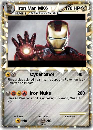Pokemon Iron Man MK6