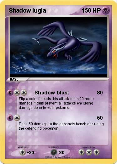 Pokemon Shadow lugia