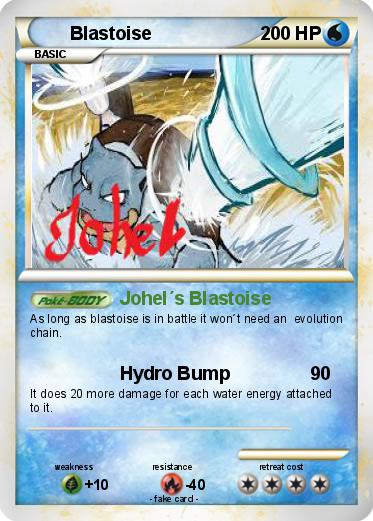 Pokemon Blastoise