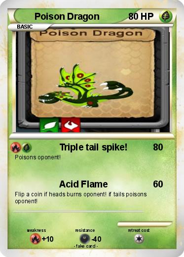 Pokemon Poison Dragon