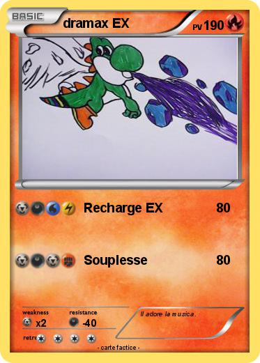 Pokemon dramax EX