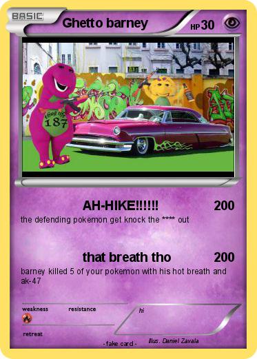 Pokemon Ghetto barney