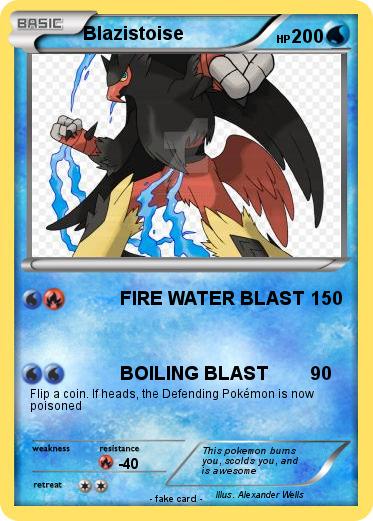 Pokemon Blazistoise