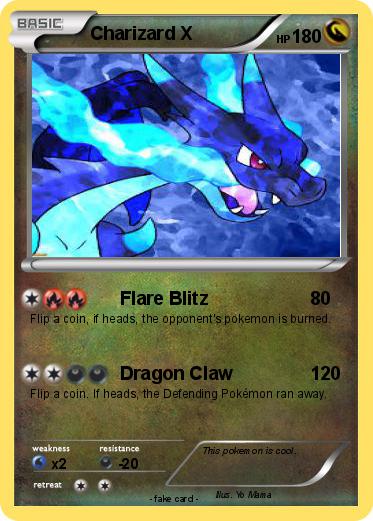Pokemon Charizard X