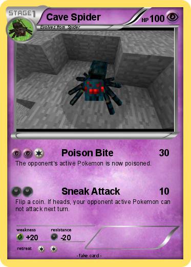 Pokemon Cave Spider
