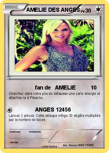 Pokemon AMELIE DES ANGES