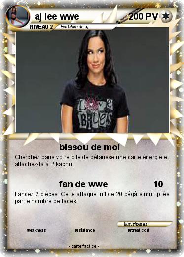 Pokemon aj lee wwe
