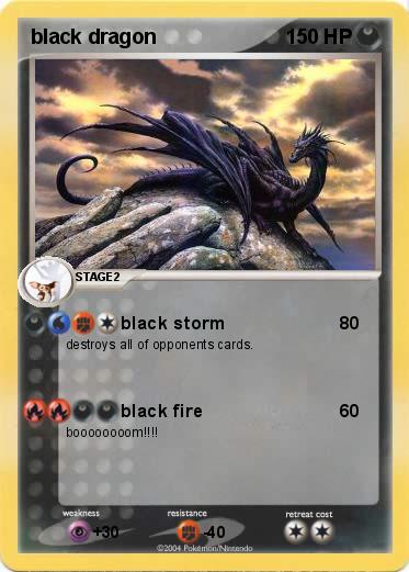 Pokemon black dragon