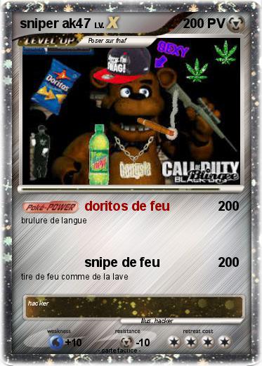 Pokemon sniper ak47
