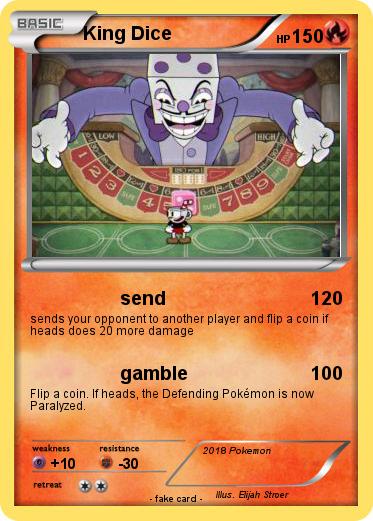 Pokemon King Dice