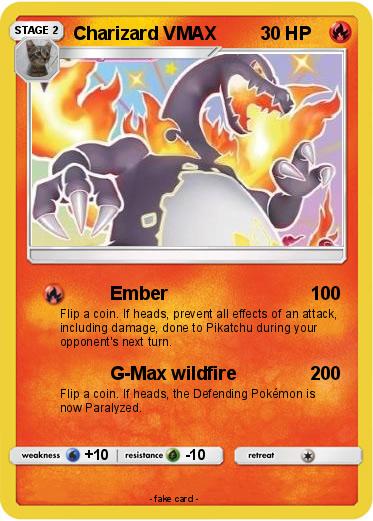 Pokemon Charizard VMAX