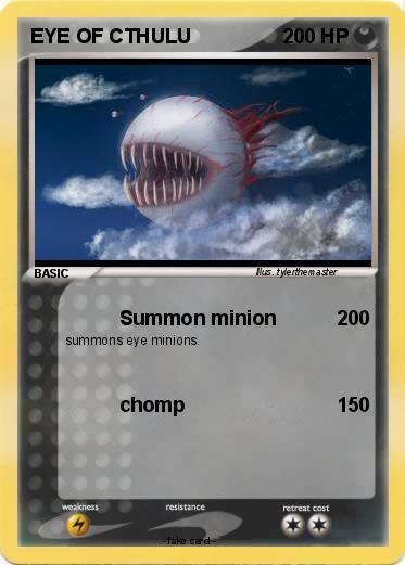 Pokemon EYE OF CTHULU
