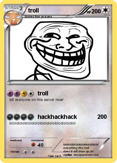 Pokemon troll