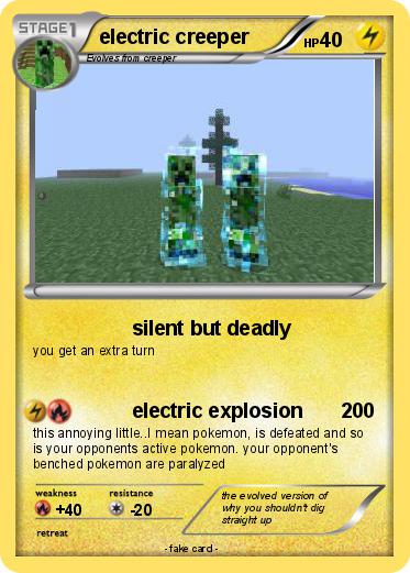 Pokemon electric creeper
