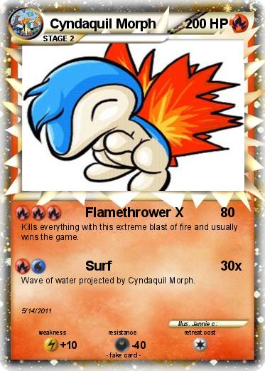 Pokemon Cyndaquil Morph