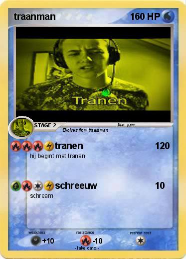 Pokemon traanman
