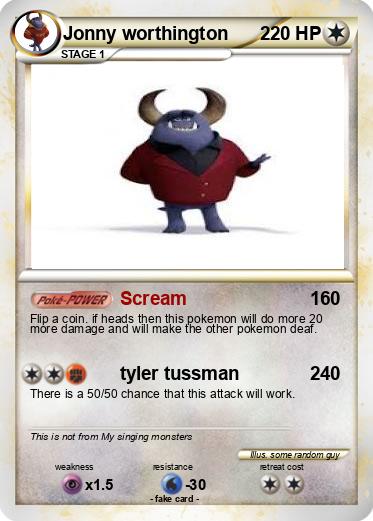 Pokemon Jonny worthington