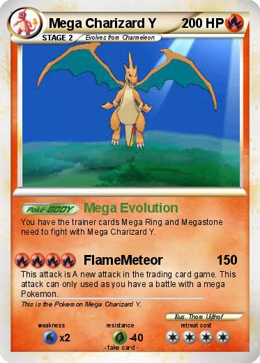 Pokemon Mega Charizard Y