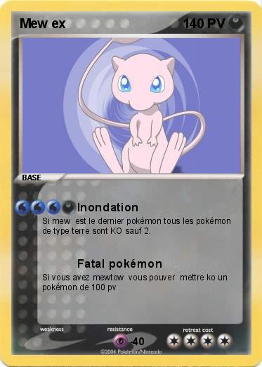Pokemon Mew ex