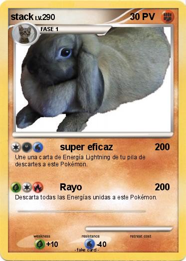 Pokemon stack