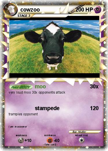 Pokemon cowzoo