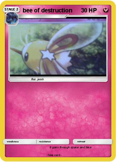 Pokemon bee of destruction