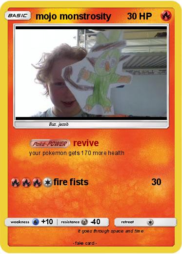 Pokemon mojo monstrosity
