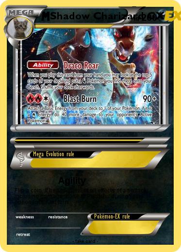 Pokemon Shadow Charizard GX