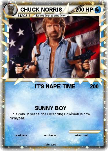 Pokemon CHUCK NORRIS