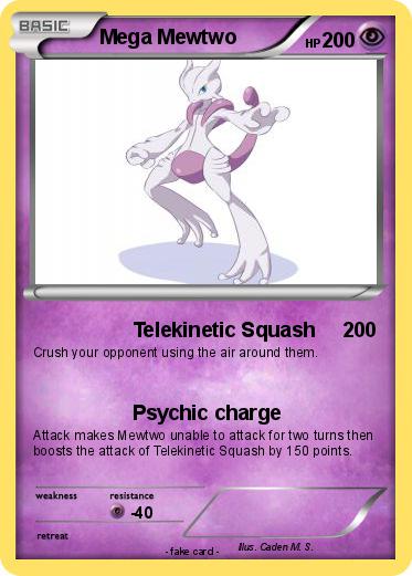 Pokemon Mega Mewtwo
