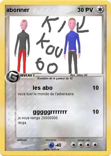 Pokemon abonner