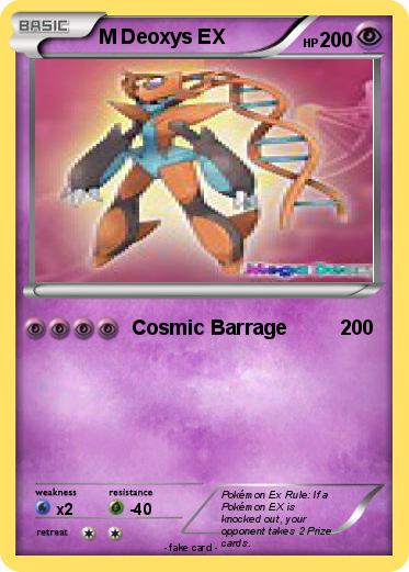 Pokemon M Deoxys EX