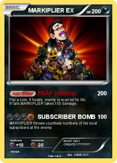 Pokemon MARKIPLIER EX