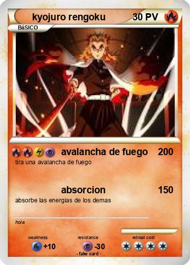 Pokemon kyojuro rengoku