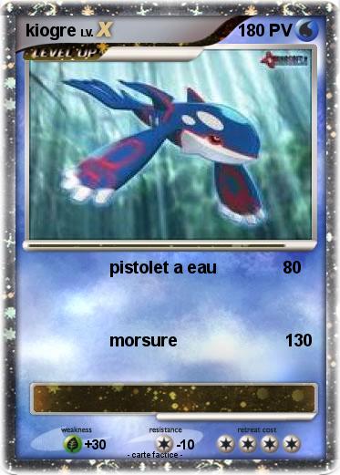 Pokemon kiogre