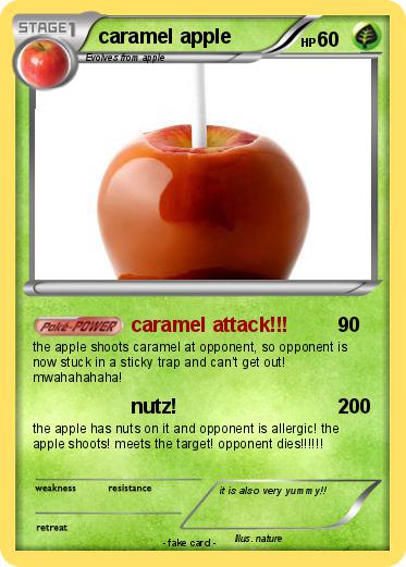Pokemon caramel apple