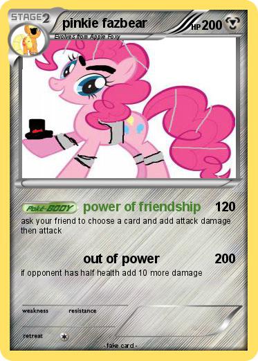 Pokemon pinkie fazbear